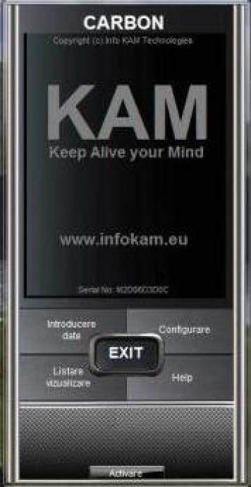 Program de gestiune Carbon de la Info Kam Technologies S.r.l.