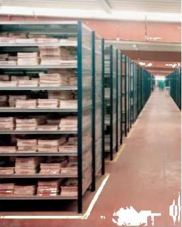 Rafturi metalice mobile pentru cutii, arhive, biblioteci de la Tri Rom Consult Srl