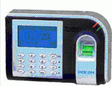 Ceas pontaj combinat cu identificare biometrica si carduri de la Phoneli