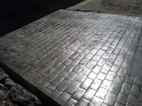 Pavaje, beton amprentat de la Presbeton