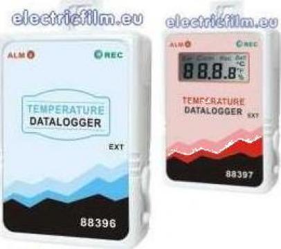 Inregistrator temperatura amb si exterior cu/fara lcd, rs232 de la Electric Film Srl