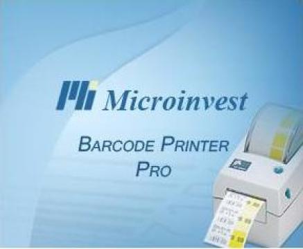 Program Microinvest Barcode Printer Pro de la Microinvest