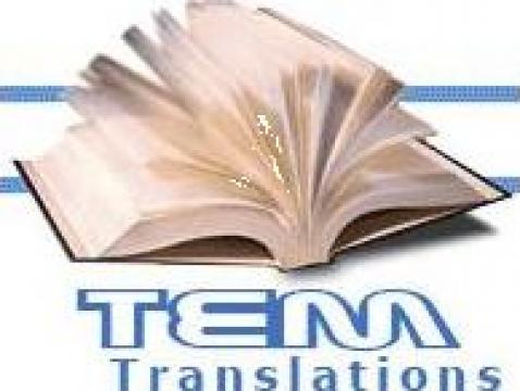 Servicii de traducere autorizata, translatii de la S.c. Tem Translations S.r.l.