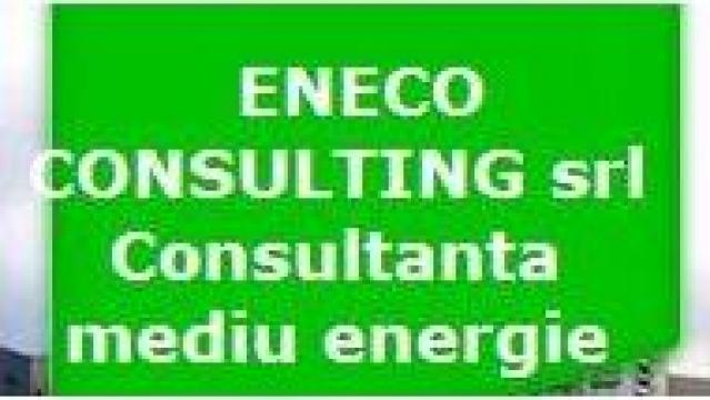 Analize de mediu cu acreditare RENAR, certificat nr. LI998 de la Eneco Consulting Srl