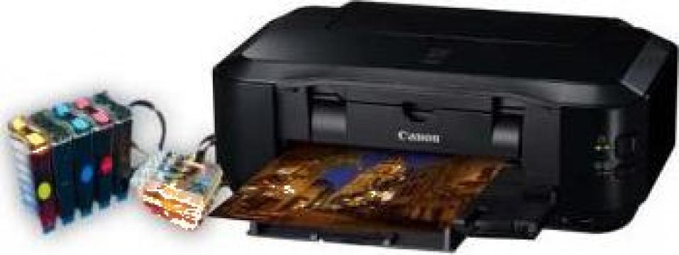 Imprimanta inkjet Canon Pixma IP4700 + sistem CISS de la Print Revolution