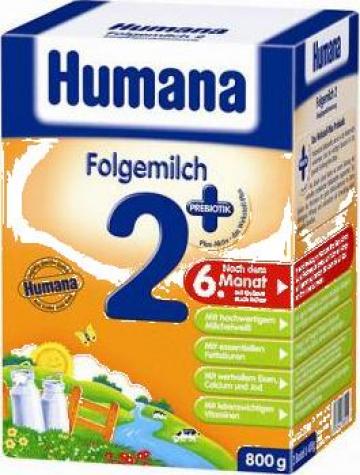 Lapte praf Humana 2 Prebiotic de la Humana Portal