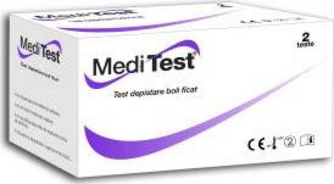 Test depistare boli ficat - urina MediTest de la Abc Parafarma Med