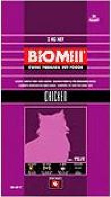 Hrana pisici Biomill Cat Chicken 7,5 kg de la Sc B Smart Online Srl