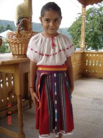 Costum popular copii zona Oltenia si Muntenia