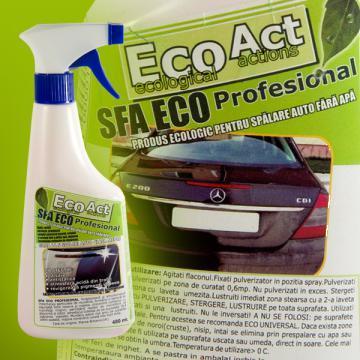 Produs de spalare auto fara apa de la Ecoact