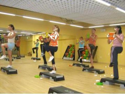 Cursuri de aerobic, yoga, Pilates, conditioning step, Zumba de la Arena Aquasport