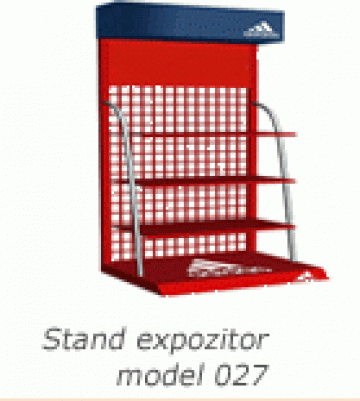 Stand / display de prezentare pt. articole sportive - 0027 de la Rolix Impex Series Srl