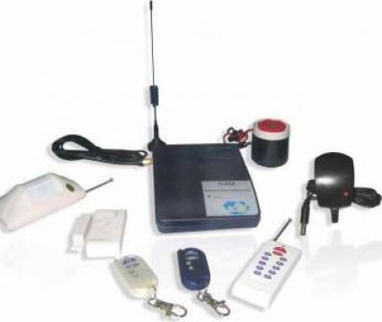 Sistem de alarma wireless cu apelator GSM