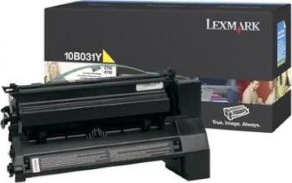 Cartus Imprimanta Laser Original LEXMARK 10B031Y de la Green Toner
