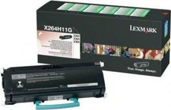 Cartus Imprimanta Laser Original LEXMARK X264H11G de la Green Toner