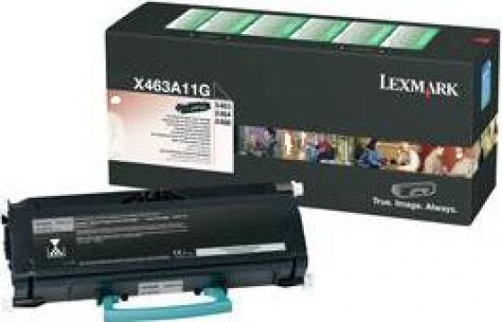 Cartus Imprimanta Laser Original LEXMARK X463A11G de la Green Toner