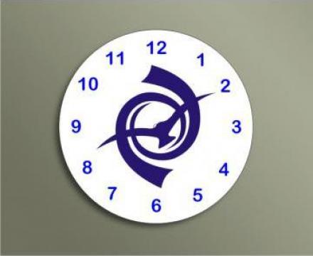 Ceasuri de perete cu logo de la Rd Art Presents Srl