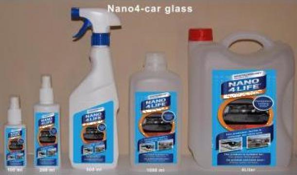 Solutie curatare geamuri auto Nano4life Car Glass de la Bazar Chic Srl
