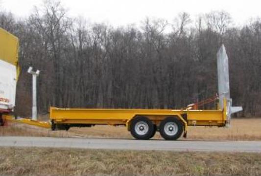 Remorca transport freza asfalt Wirtgen W50 de la Ameridac 9t Srl