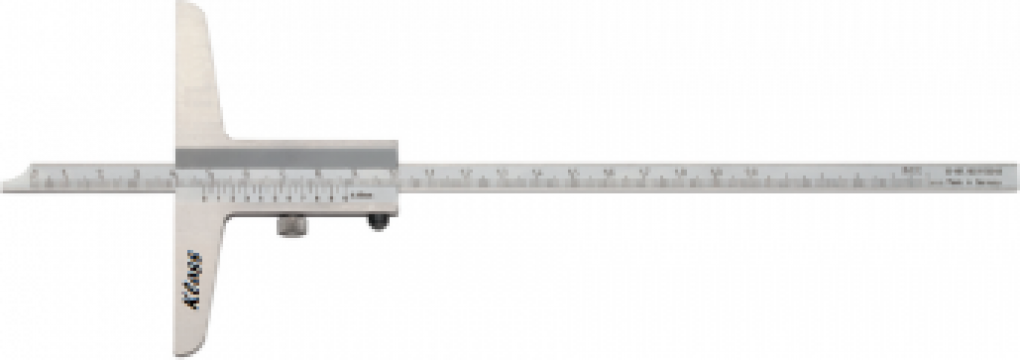 Subler mecanic de adancime 0-500 / 0.05mm, talpa 250mm de la Akkord Group Srl