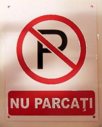 Indicator parcarea interzisa de la Gravoshop