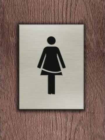Semn informare toaleta Femeie de la Gravoshop