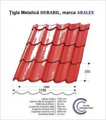 Tigla metalica Aralex de la Aralex Srl