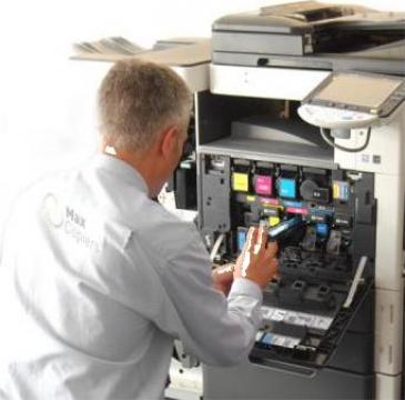 Reparatii copiatoare color si alb negru Konica Minolta de la Media Pro Equipment Srl