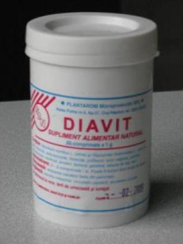 Supliment alimentar pentru diabet - Diavit