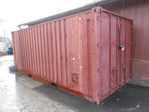 Container metalic pentru marfa de la Interbabis