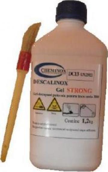 Gel decapant Descalinox Strong 1,2 kg de la Cheminox Srl