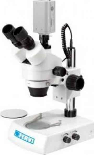 Microscop stereo triocular M053B de la Gabcors Instruments Srl