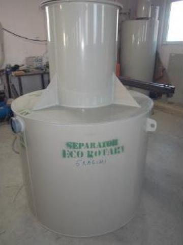 Separator de grasimi 1,5L/S subteran 800 litri de la Eco Rotary Srl