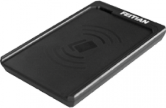Cititor pentru carduri RFID (contactless) de la Ro Interactive Technologies Srl