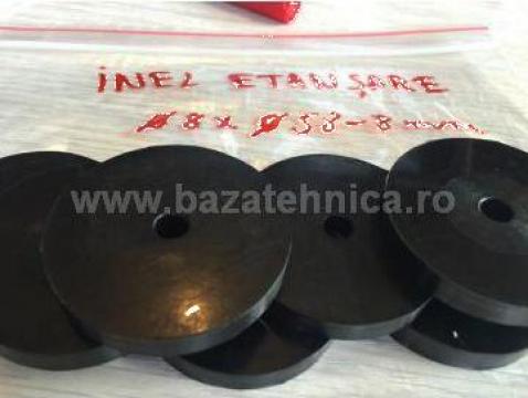 Inele de etansare cauciuc fi 8 x fi 58 latime 8 mm de la Baza Tehnica Alfa Srl