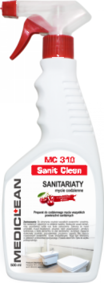 Solutie pentru curatarea suprafetelor sanitare MC 310 de la Cleaning Group Europe