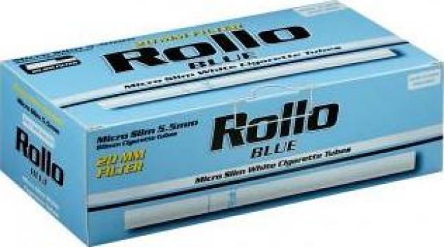 Tuburi tigari Rollo Blue - Micro Slim (200) de la Dvd Master Srl