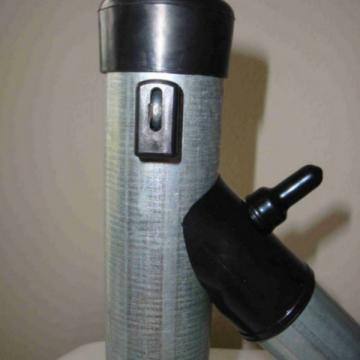 Stalp gard / contravantuire rotund zincat diametru 38 mm de la Retic Garduri Srl