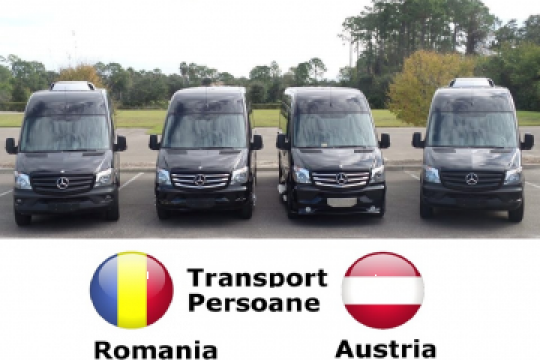 Transport persoane la adresa Romania Austria