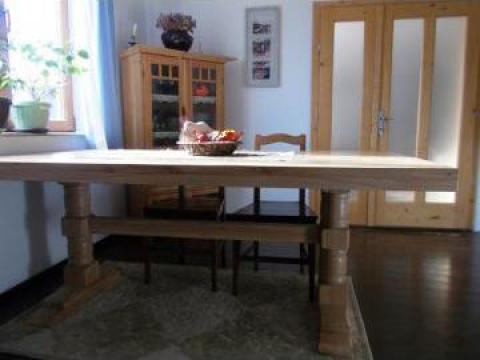 Masa sufragerie lemn stejar de la PFA Georgescu Leonard