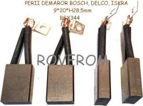 Perii (9*20*h28.5mm) demaror Bosch, Delco, Iskra