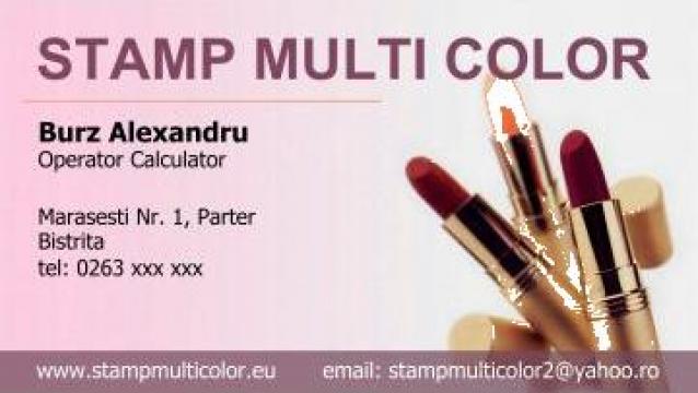 Carti de vizita de la Stamp Multi Color Srl