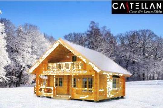 Casa din lemn Ontario de la Case Din Lemn Castellan
