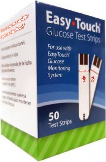 Teste glicemie EasyTouch 50 buc de la BizMED Srl