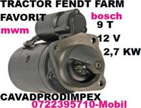 Electromotor Bosch pentru tractor Fendt