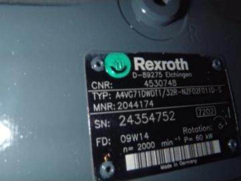 Pompa hidraulica Rexroth - A4VG71DWDT1/32R-NZF02F011D-S de la Nenial Service & Consulting