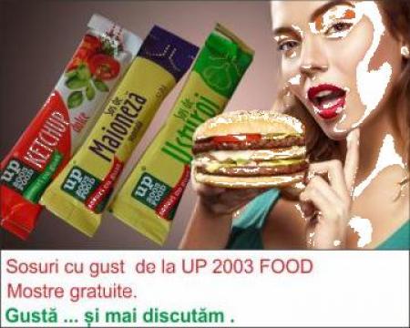 Ketchup/ maioneza / sos usturoi - plic 30 grame de la Up 2003 Food Srl