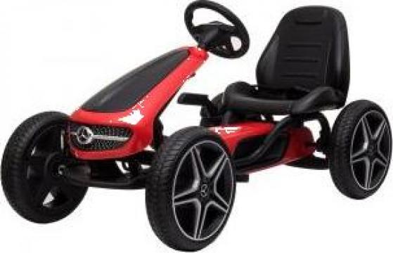 Jucarie masinuta Go Kart cu pedale de la Mercedes de la SSP Kinderauto & Beauty Srl