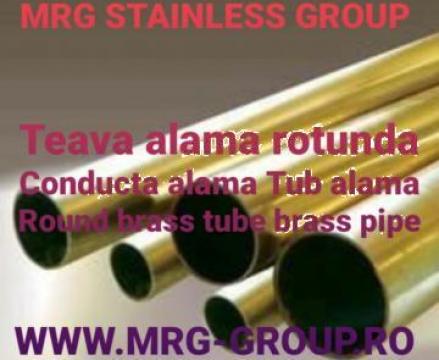Teava alama rotunda 30x5mm, tub alama, conducta bara de la MRG Stainless Group Srl