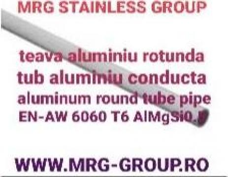 Teava aluminiu rotunda 8x1mm conducta aluminiu, tub aluminiu de la MRG Stainless Group Srl